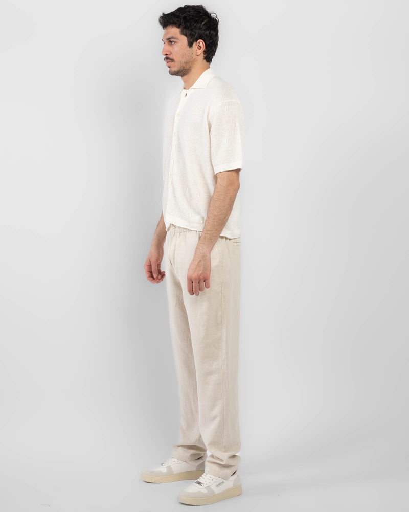 Crop Knit Shirt