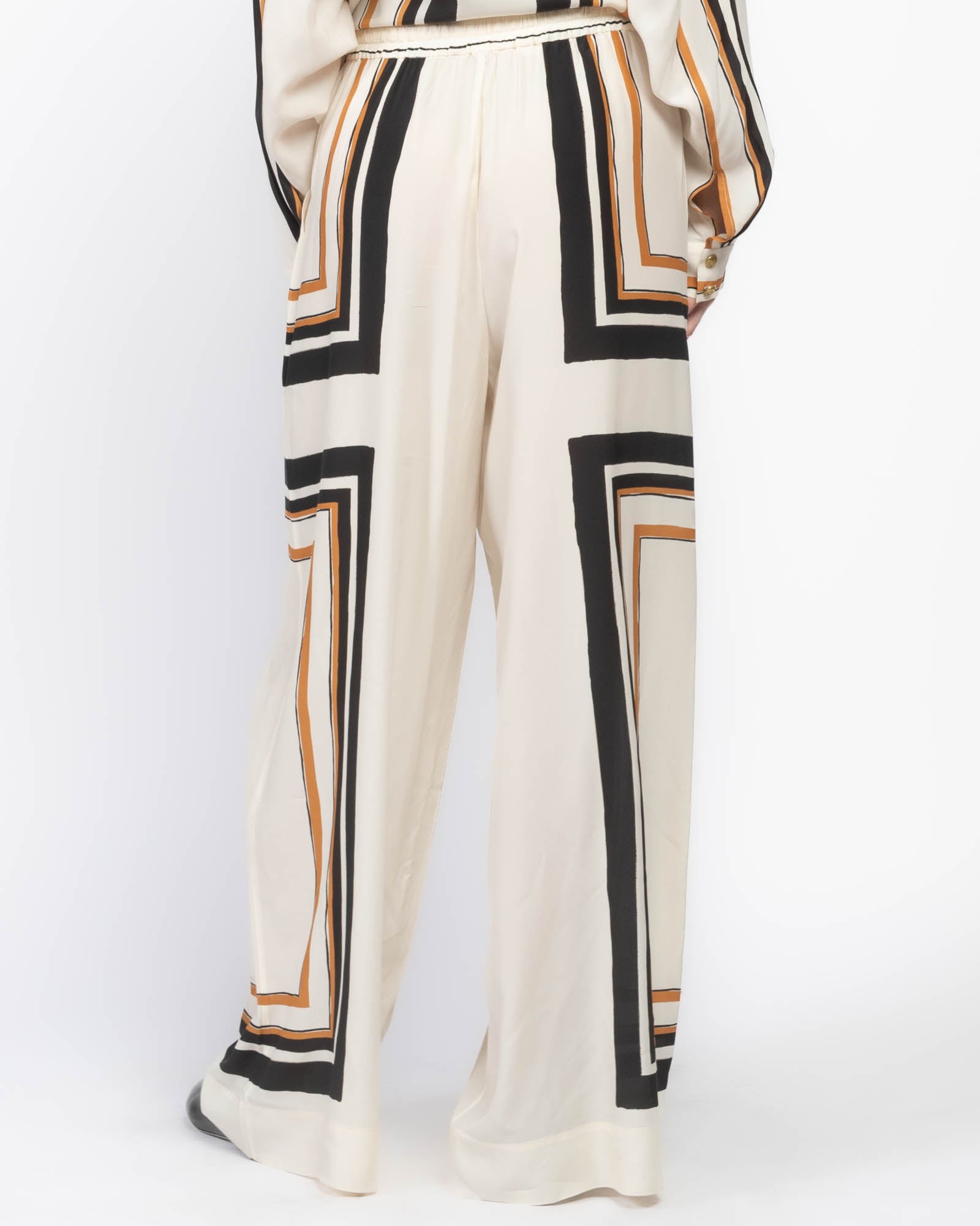 Pantalon à cordon de serrage à la taille