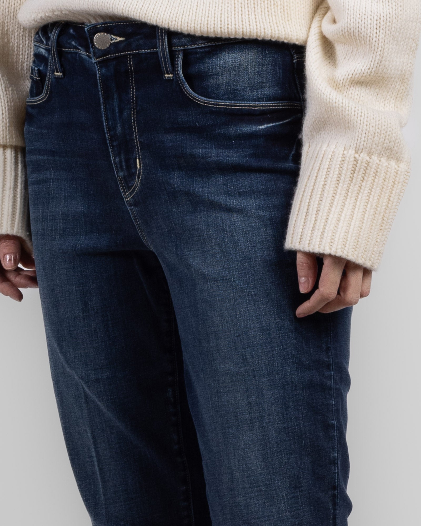 Ruth High Rise Straight Jeans