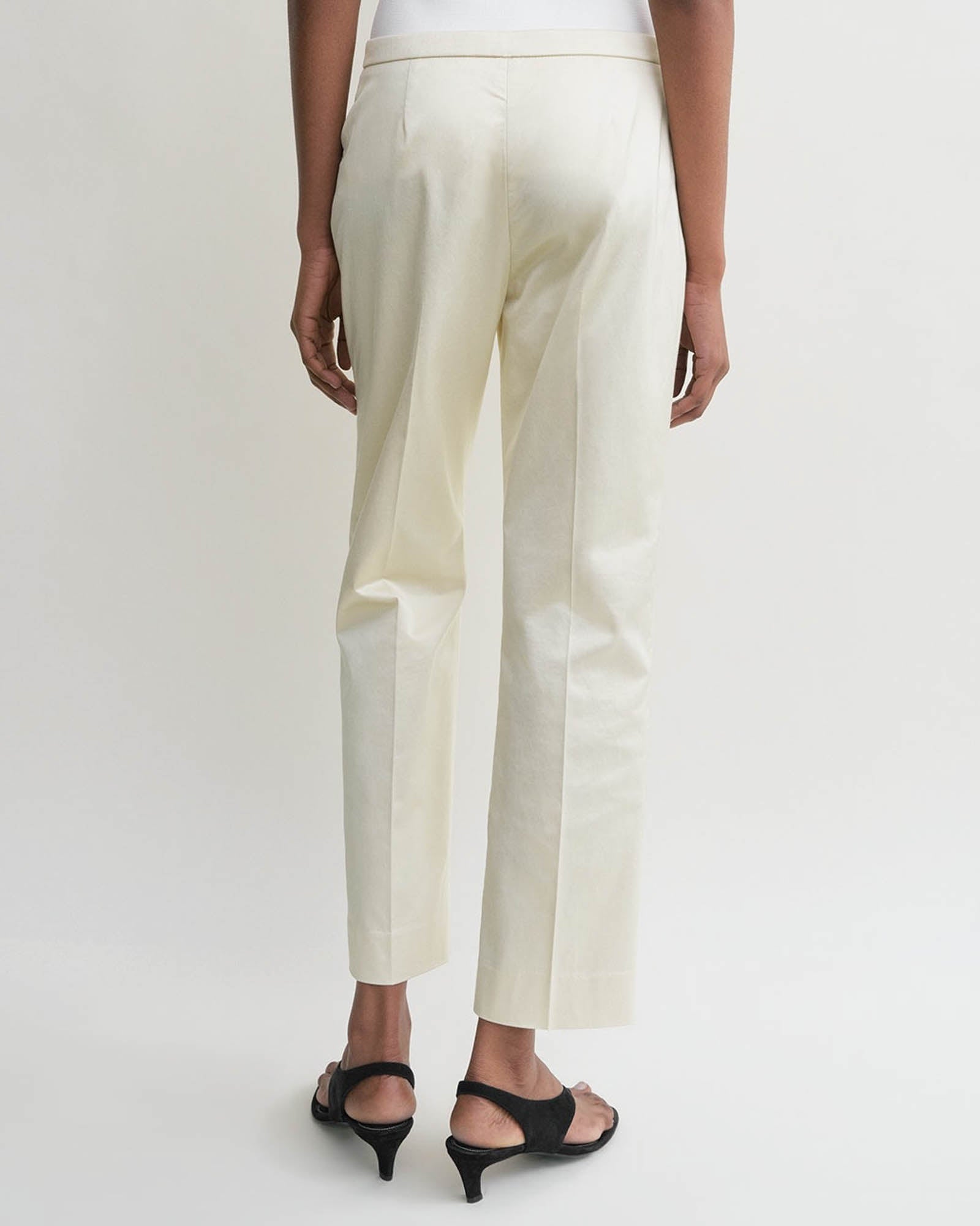 Crop Straight Trousers