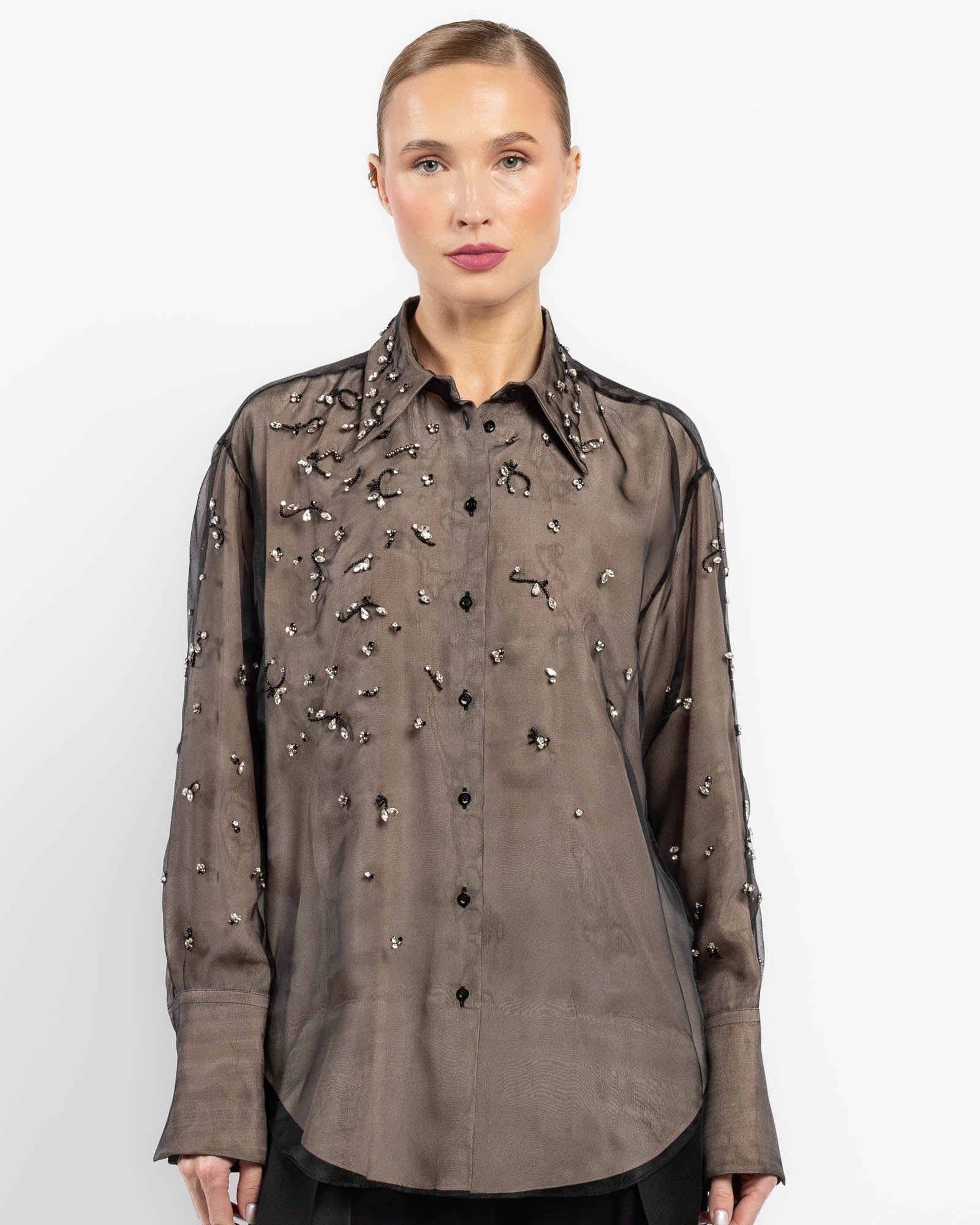 Chemise embellie