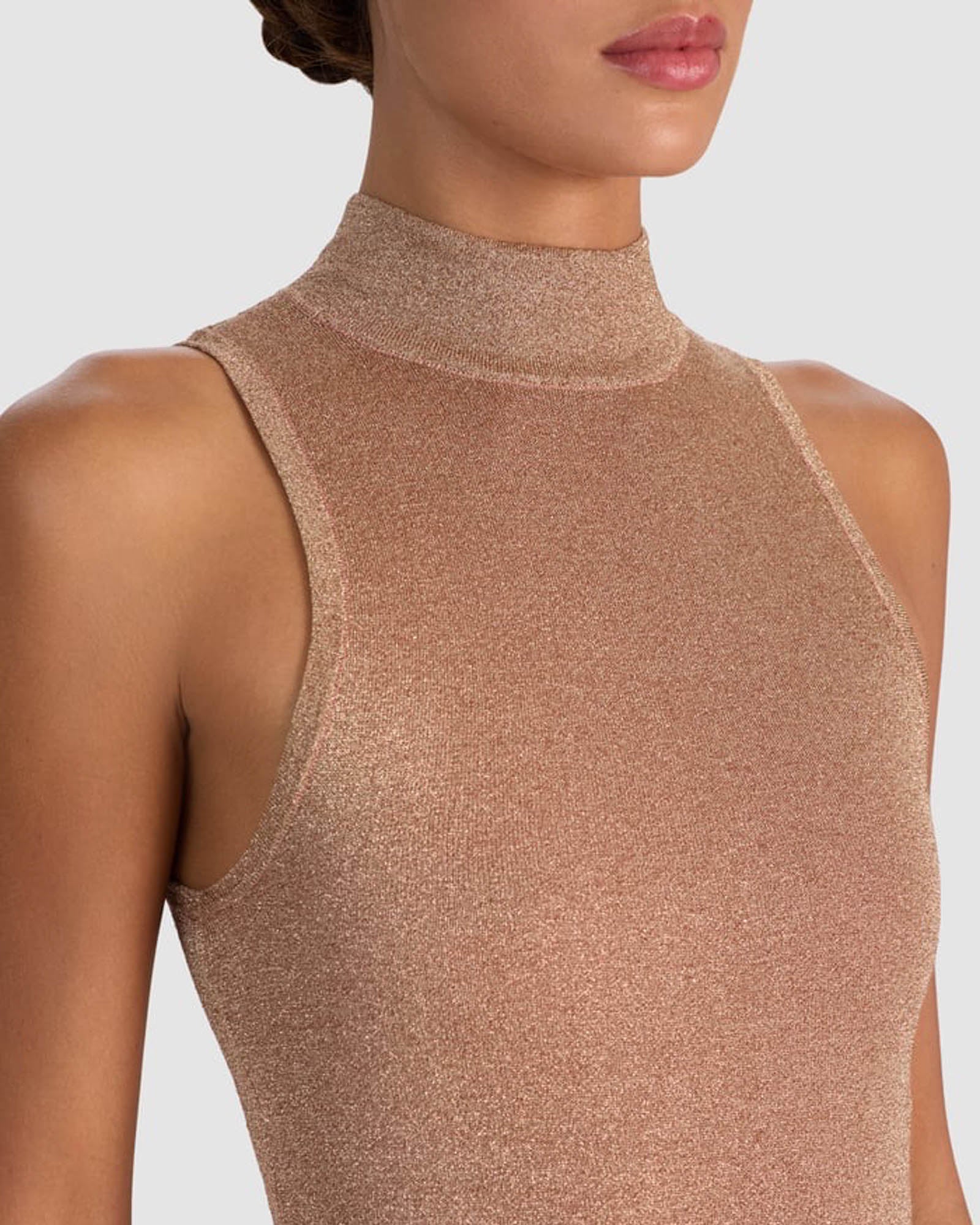Darcey Metallic Tank Top
