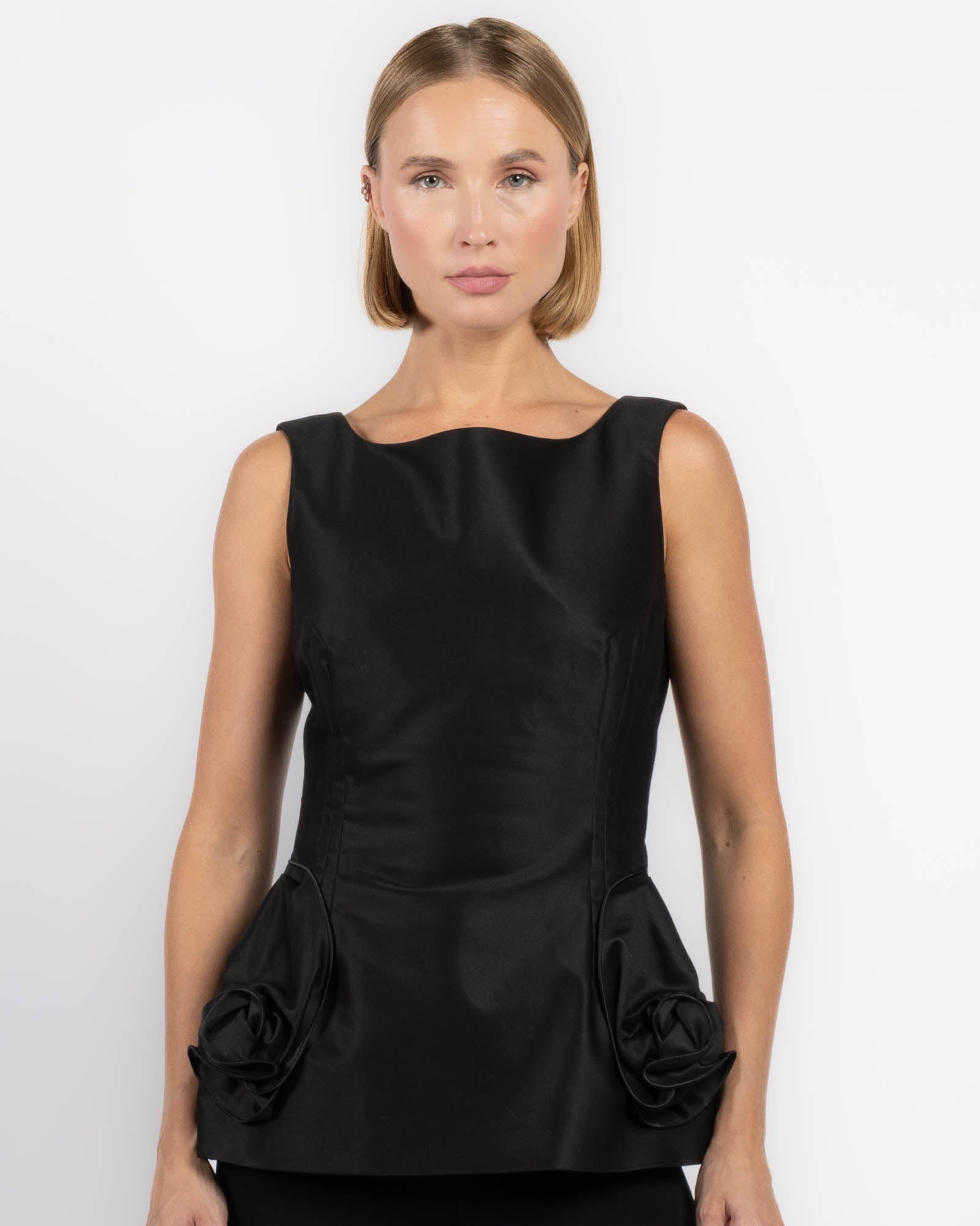 Rose Applique Blouse