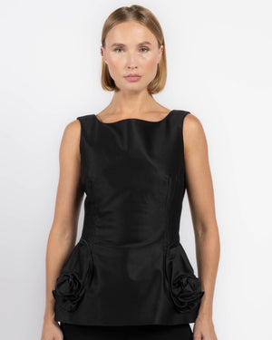 Rose Applique Blouse