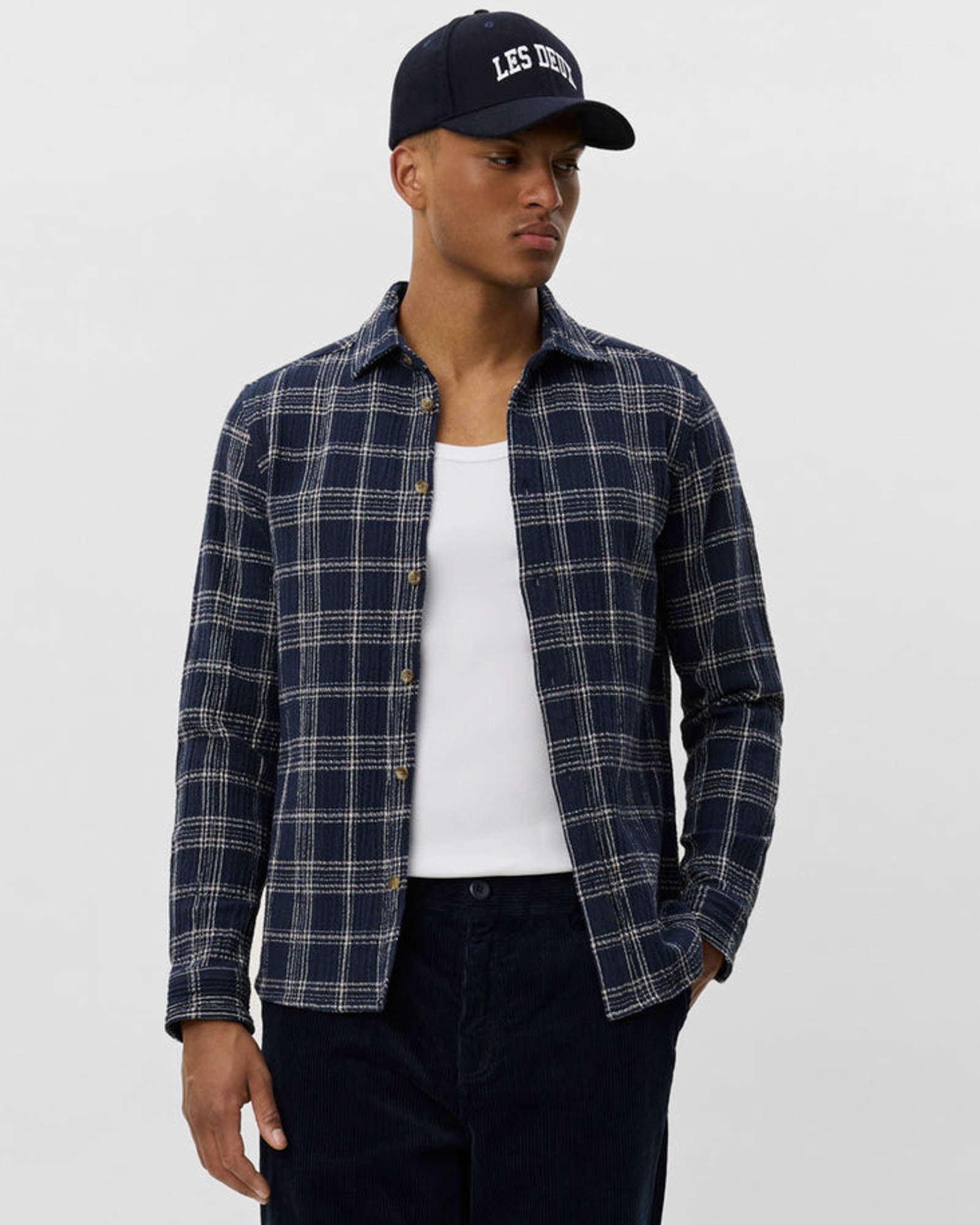 LES DEUX Kash Check Shirt