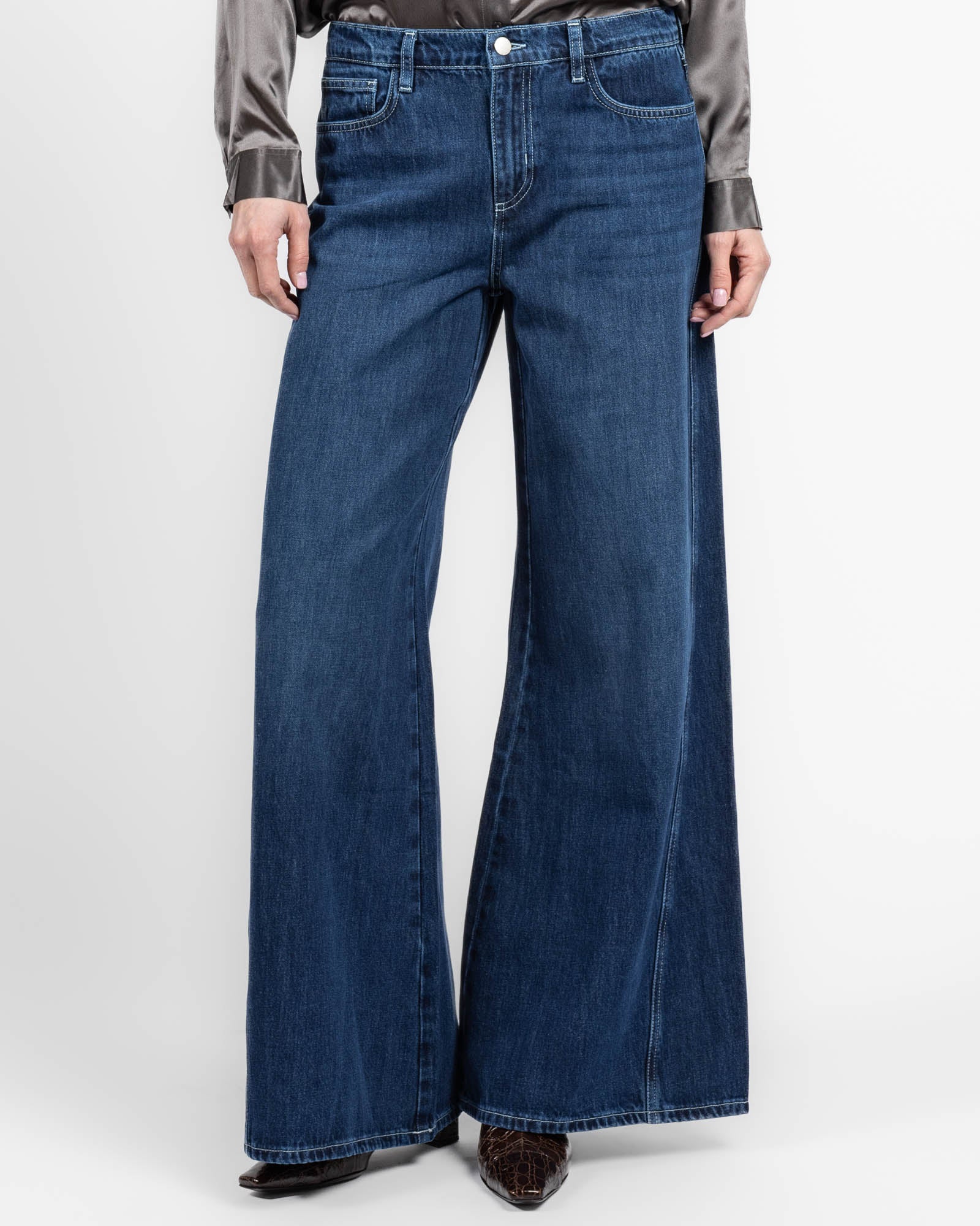 Beau High Rise T-Seam Jeans