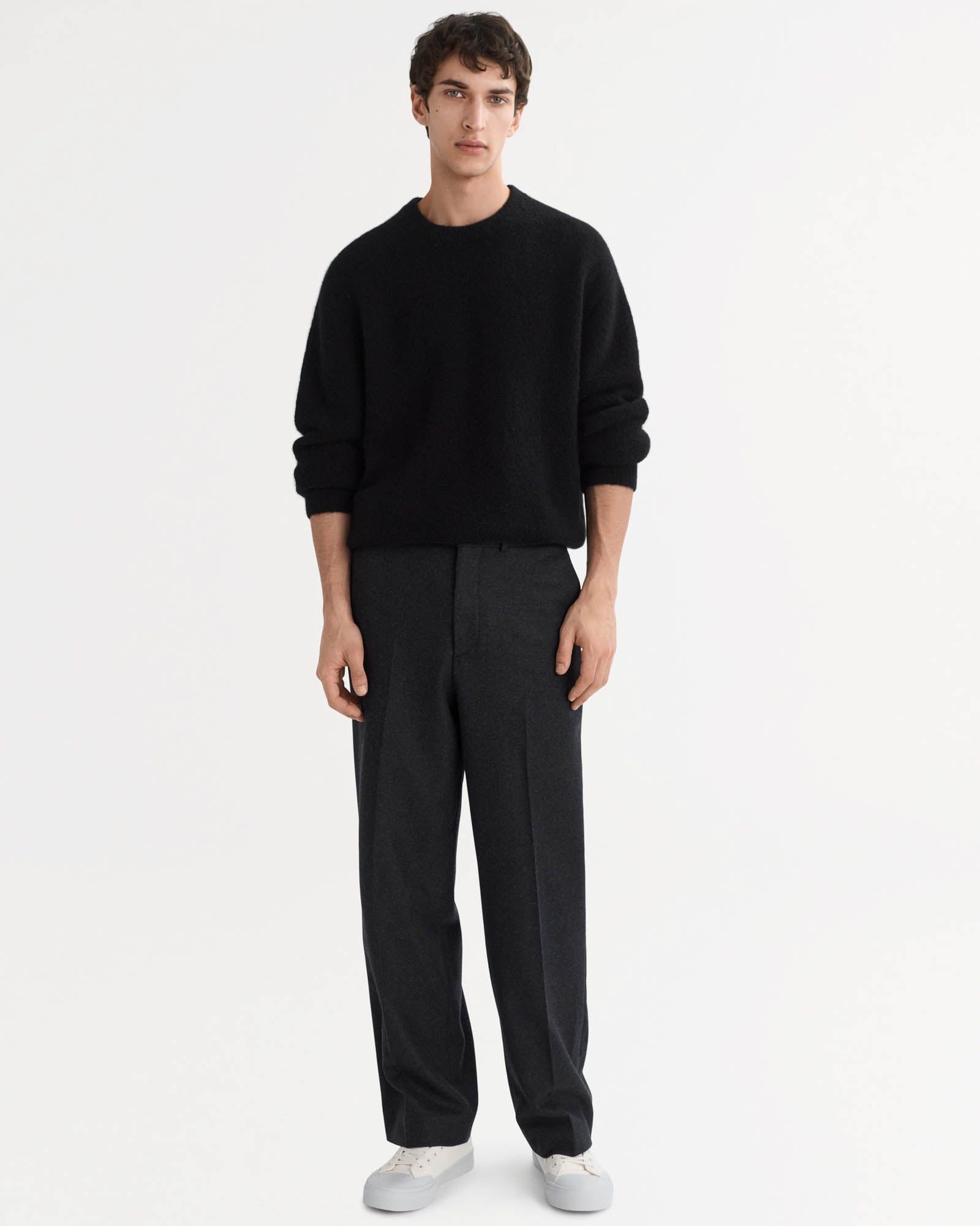 Boucle Crew Neck Sweater