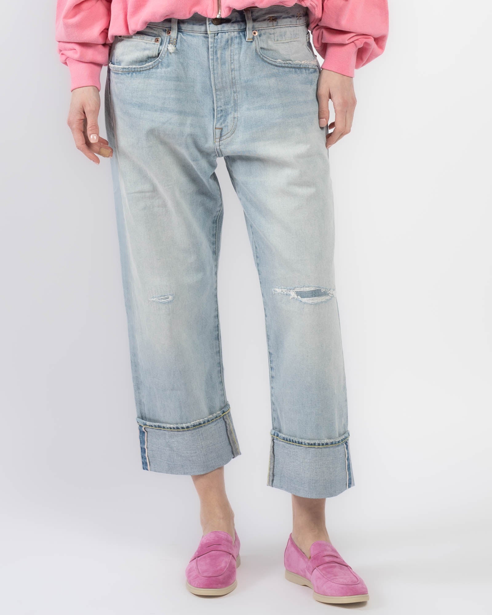 Cuffed X-Bf Jeans