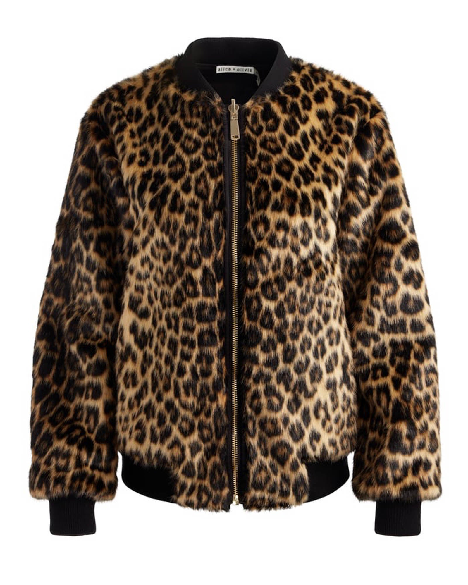 Becky Faux Fur Bomber Jacket
