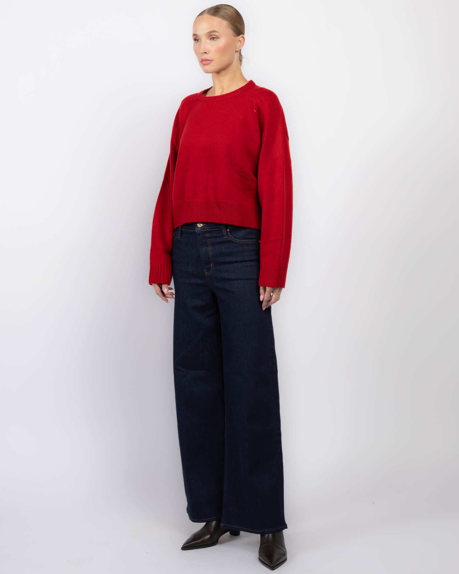 Slim Palazzo Jeans