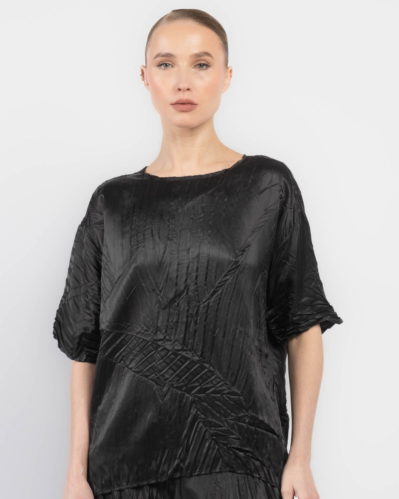 Pleated Tee