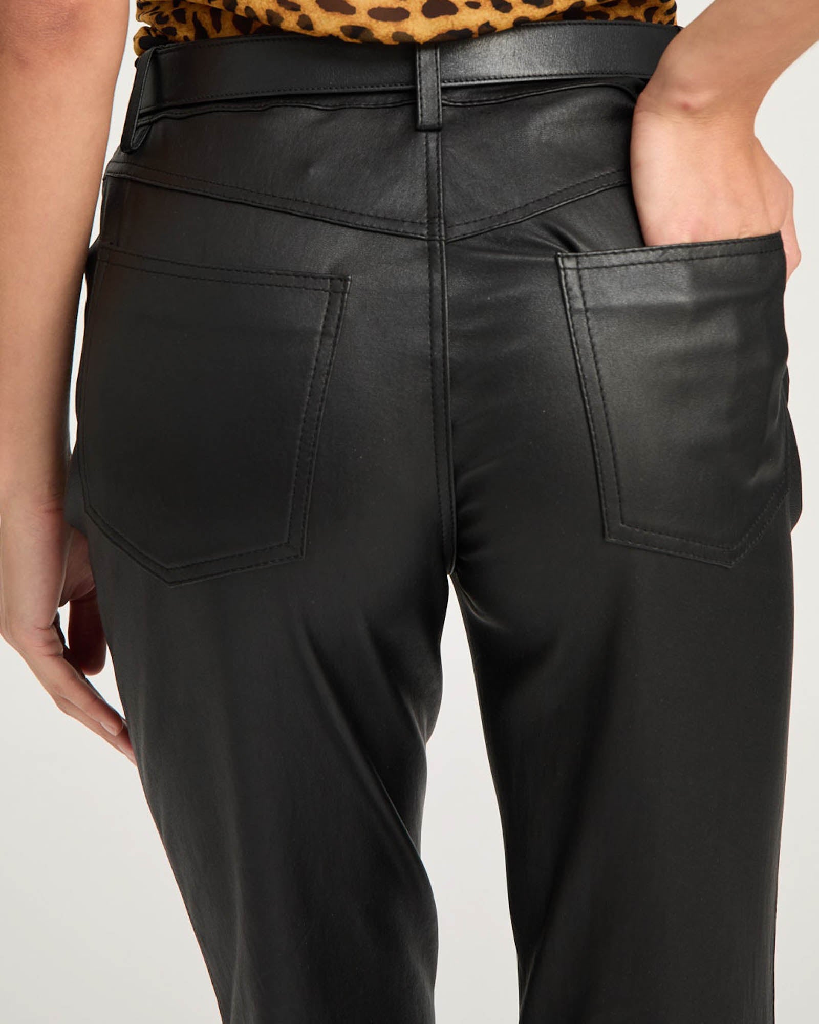 Slim Straight Pants