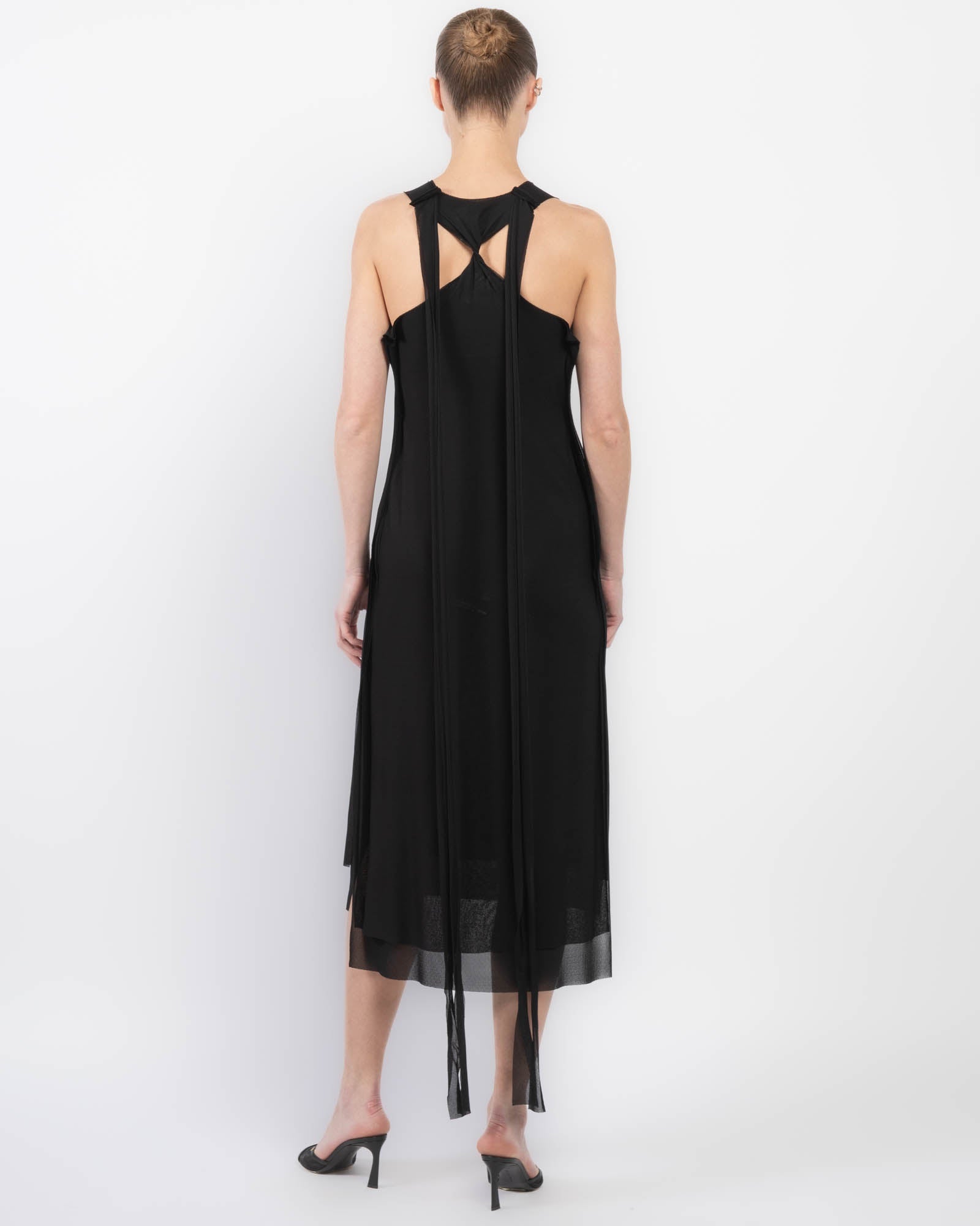 Long Sheer Tank Dress