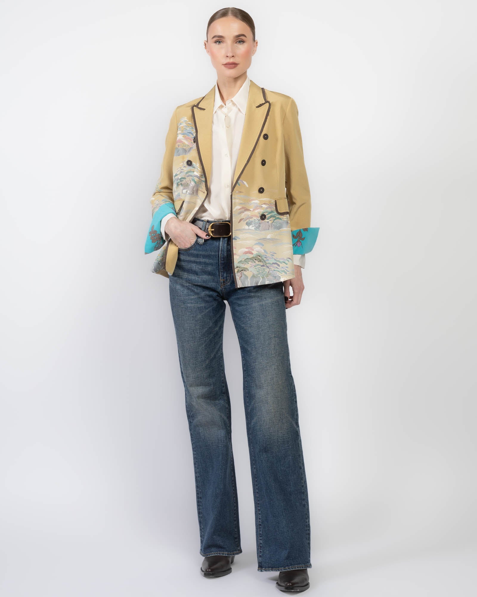 Overdye Kimono Jacket