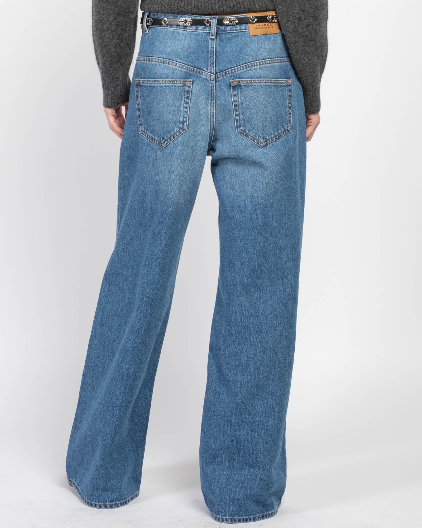 ISABEL MARANT Lemony Denim Jeans