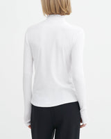 Rib Mock Neck Top