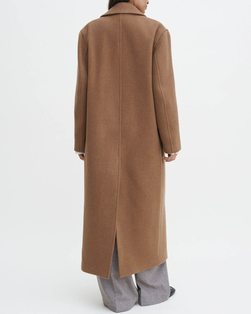 Double-Breasted Wool Coat