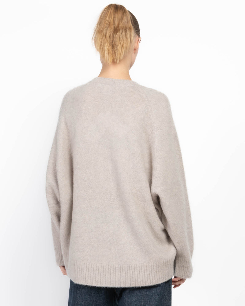 Pullover With High Edge