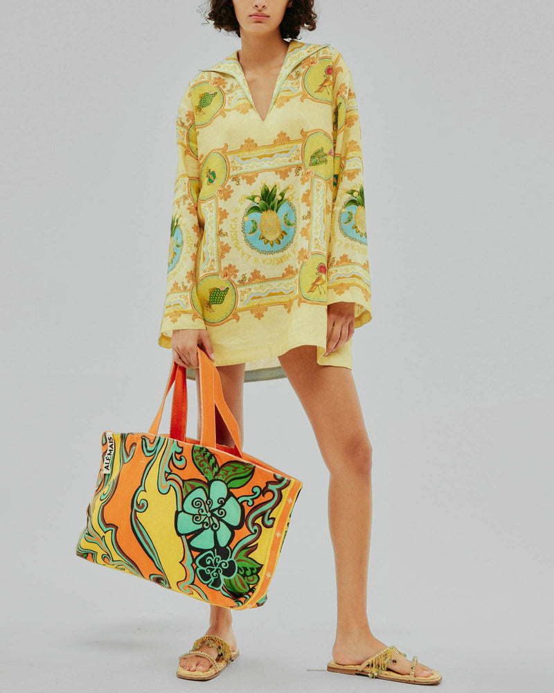 Flame Beach Tote