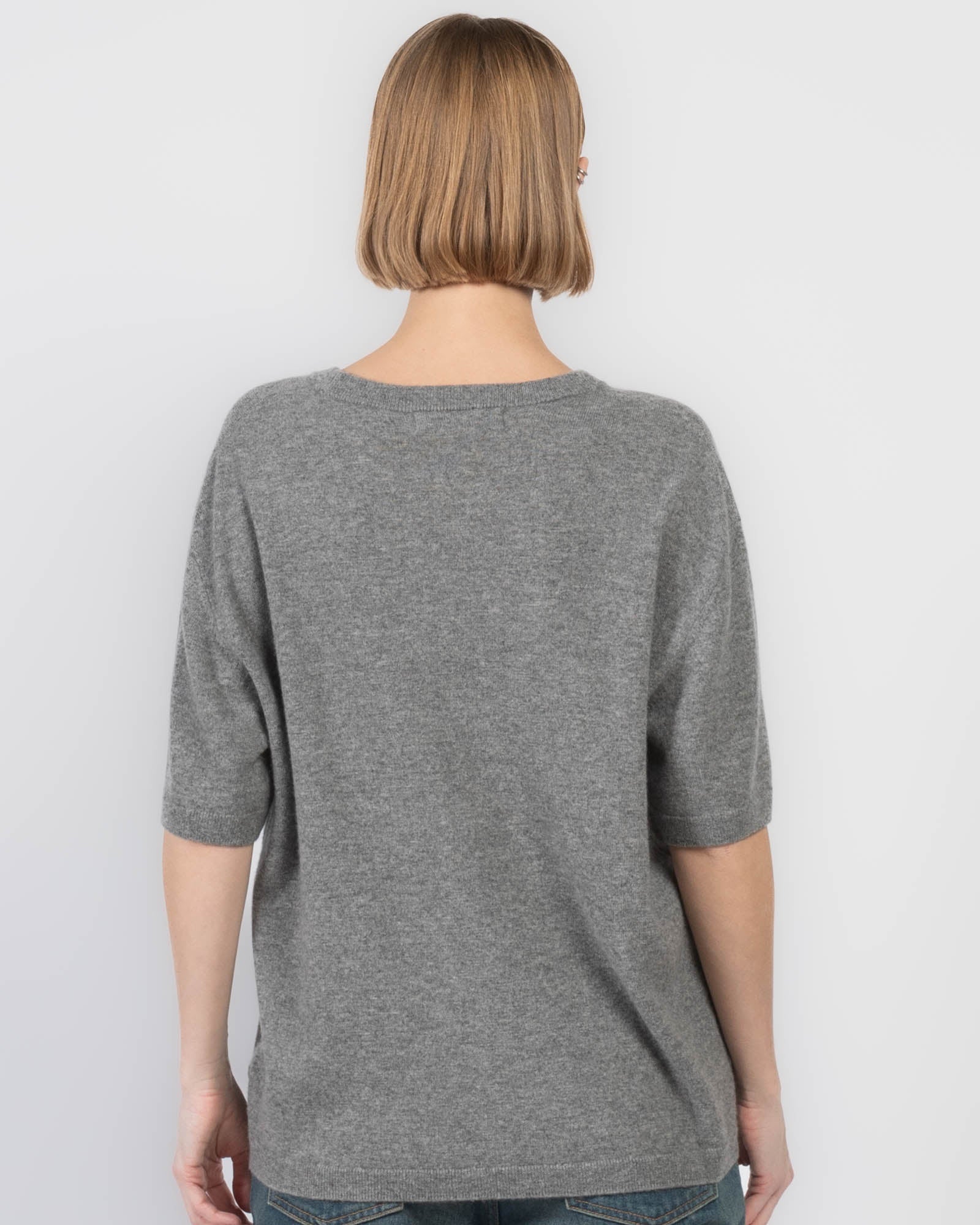 T-shirt en cachemire