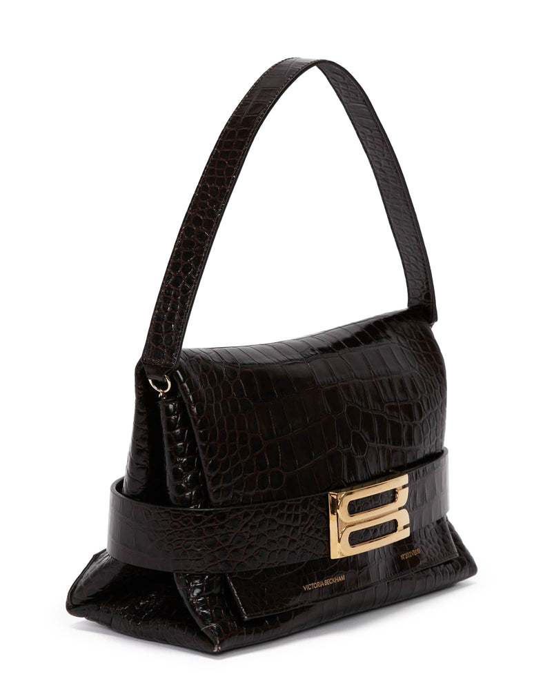 B Pouch Croc Bag