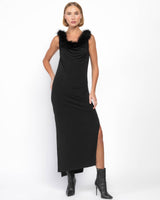 Boa Jersey Midi Dress