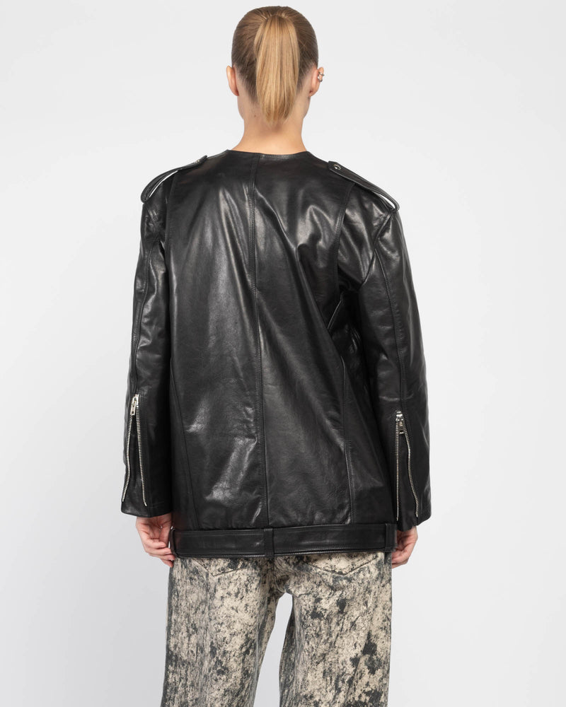 Leather Biker Jacket