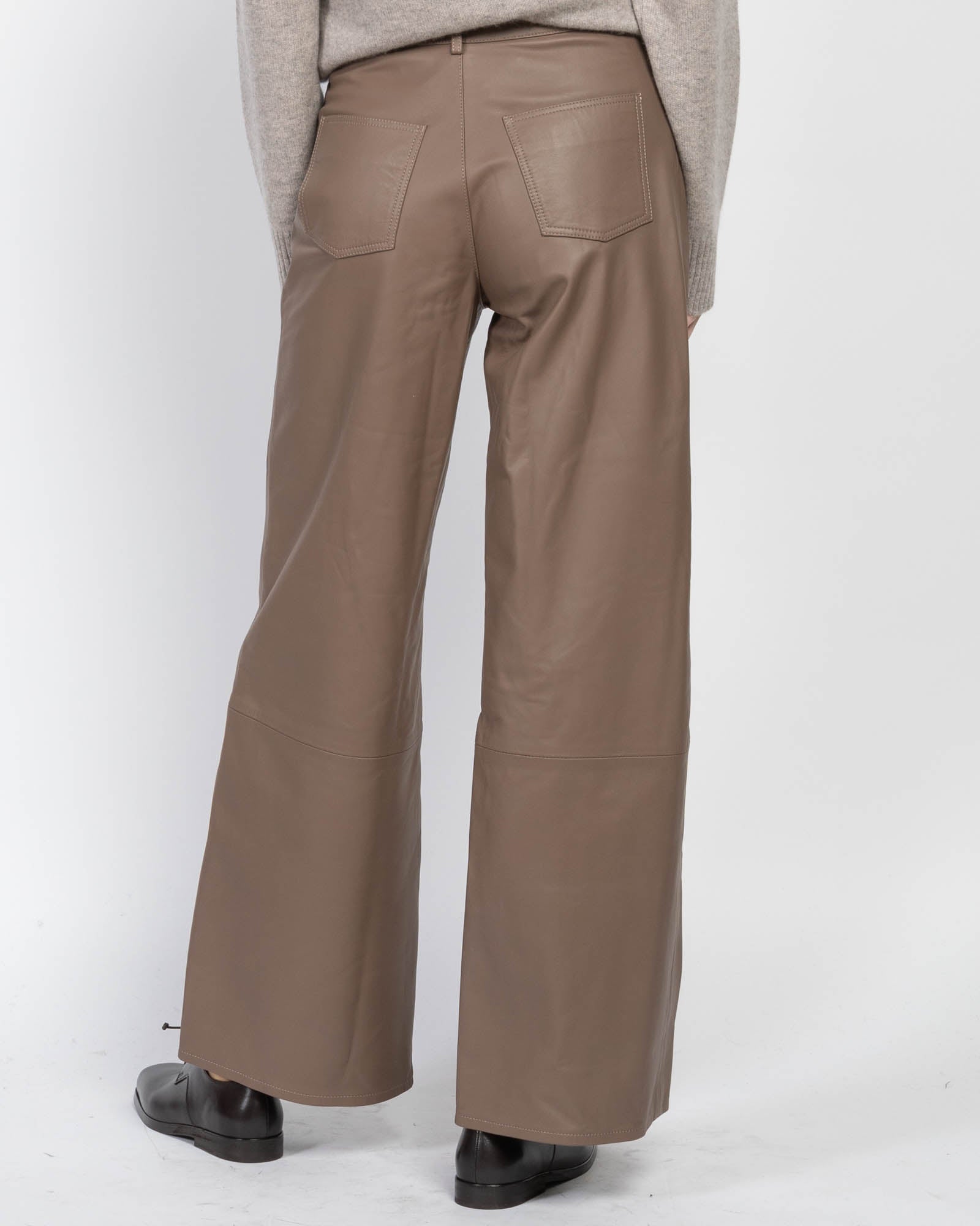 Figari Leather Pants