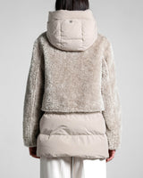 Flake Shearling Coat