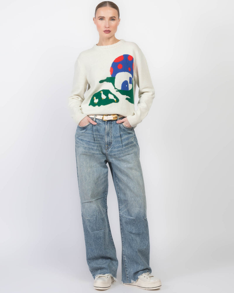 Mushroom and Duck Sweater