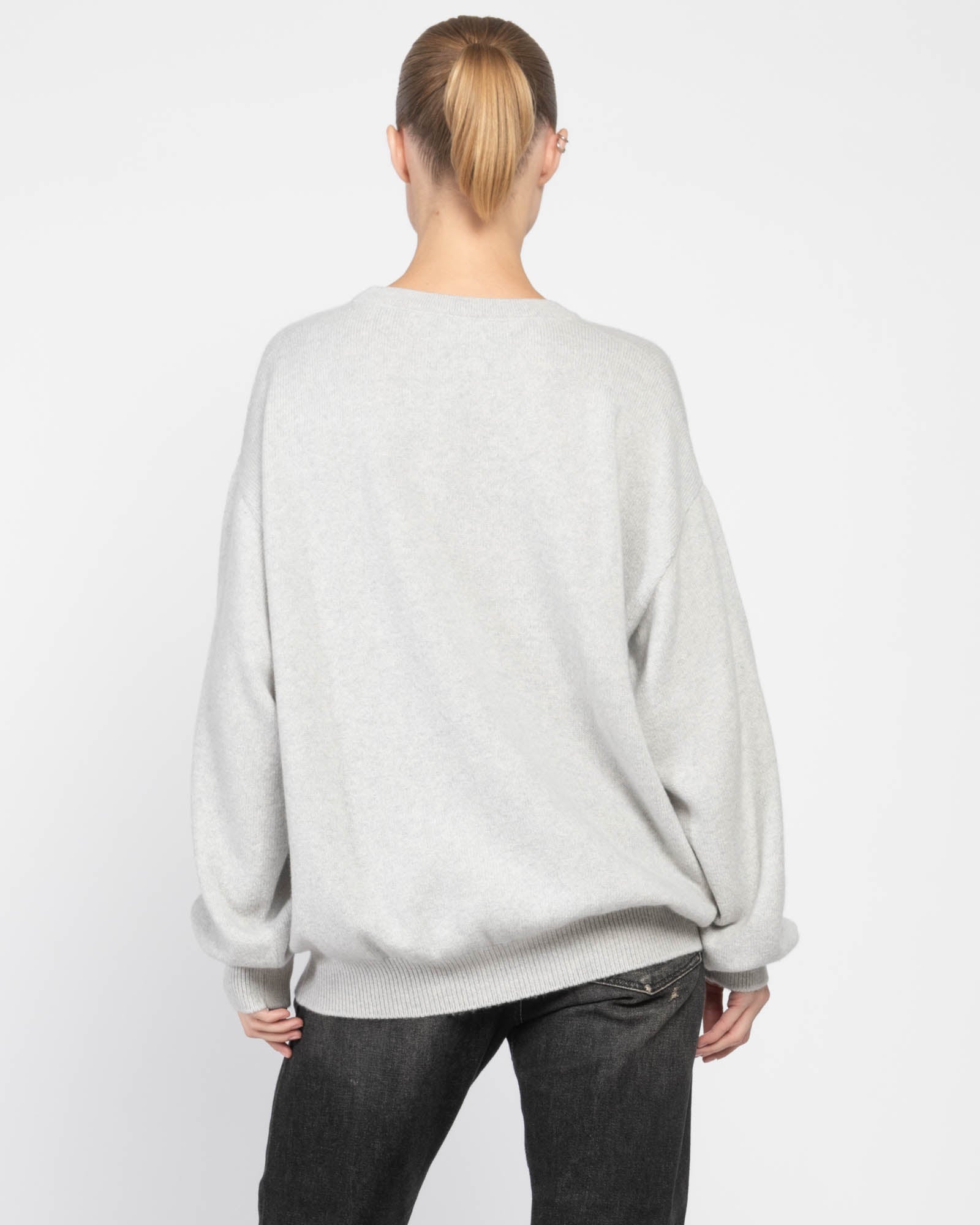 Tweedy Crewneck Sweater