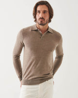 3 Button Polo Sweater