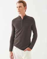 1/4 Zip Mock Sweater