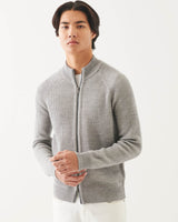 Full Zip Mock Top