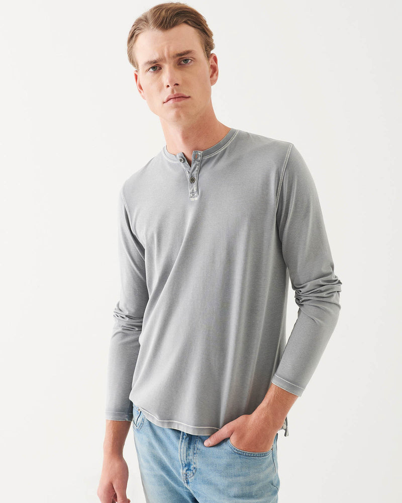 Long Sleeve Pima Vintage Henley