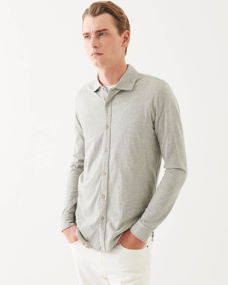 Overdye Button Front Shirt