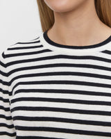 Long Sleeve Cotton-Cashmere Top