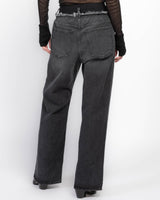 Denim Elastic Pants