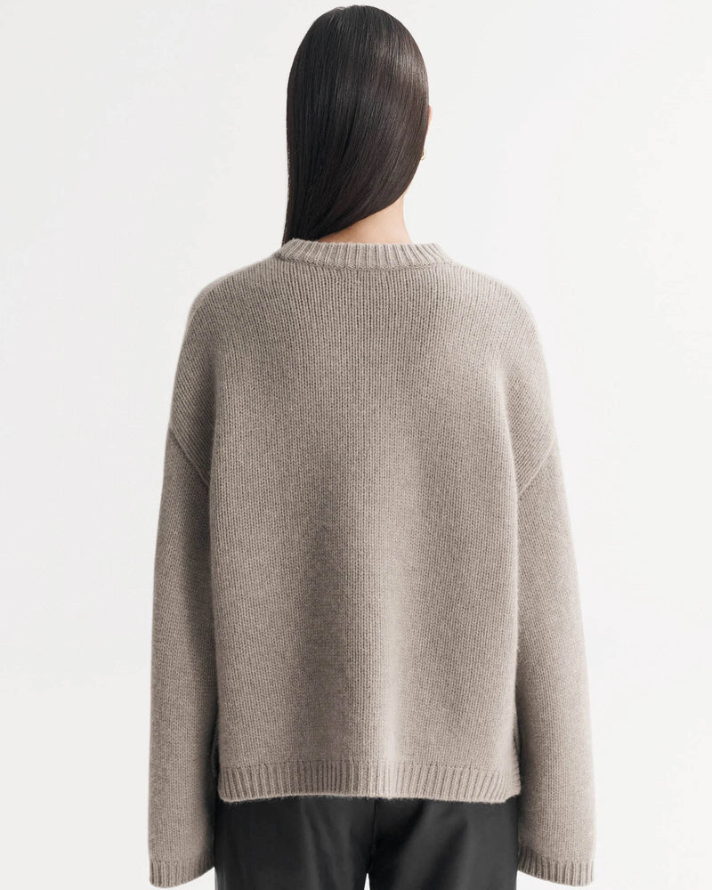 Chunky O-Neck Sweater