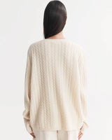 Oversized Cable Knit Sweater