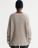 Oversized Cable Knit Sweater