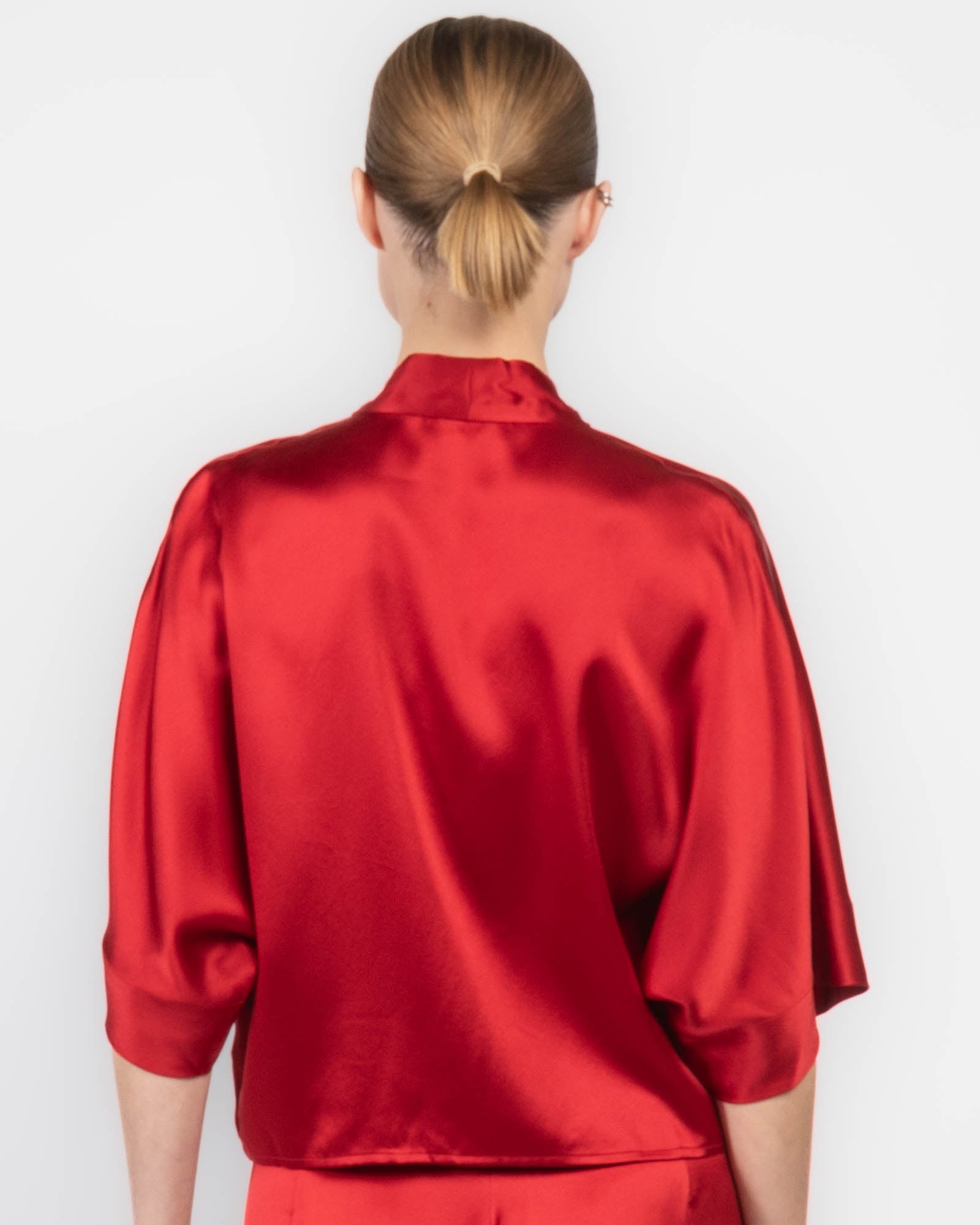 Chemisier à nouer Dolman