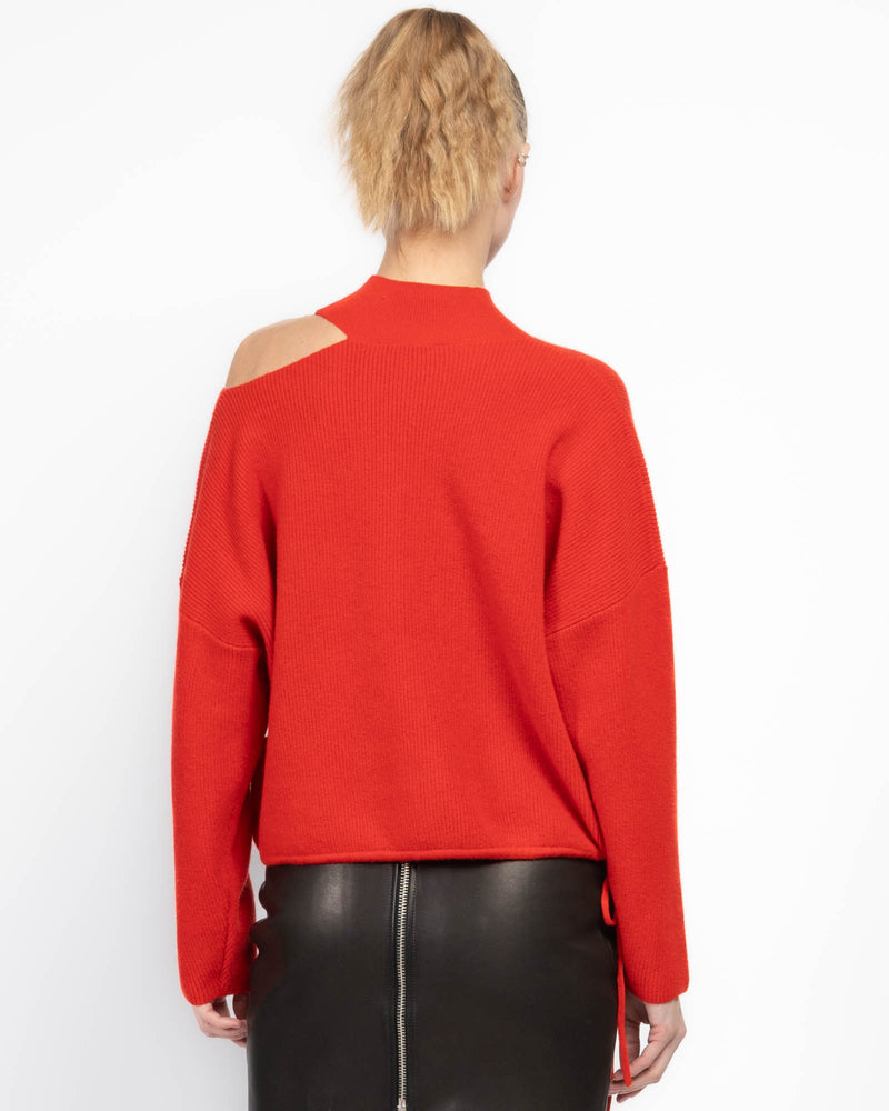 Open Shoulder Sweater