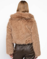 Faux Fur Bomber Jacket