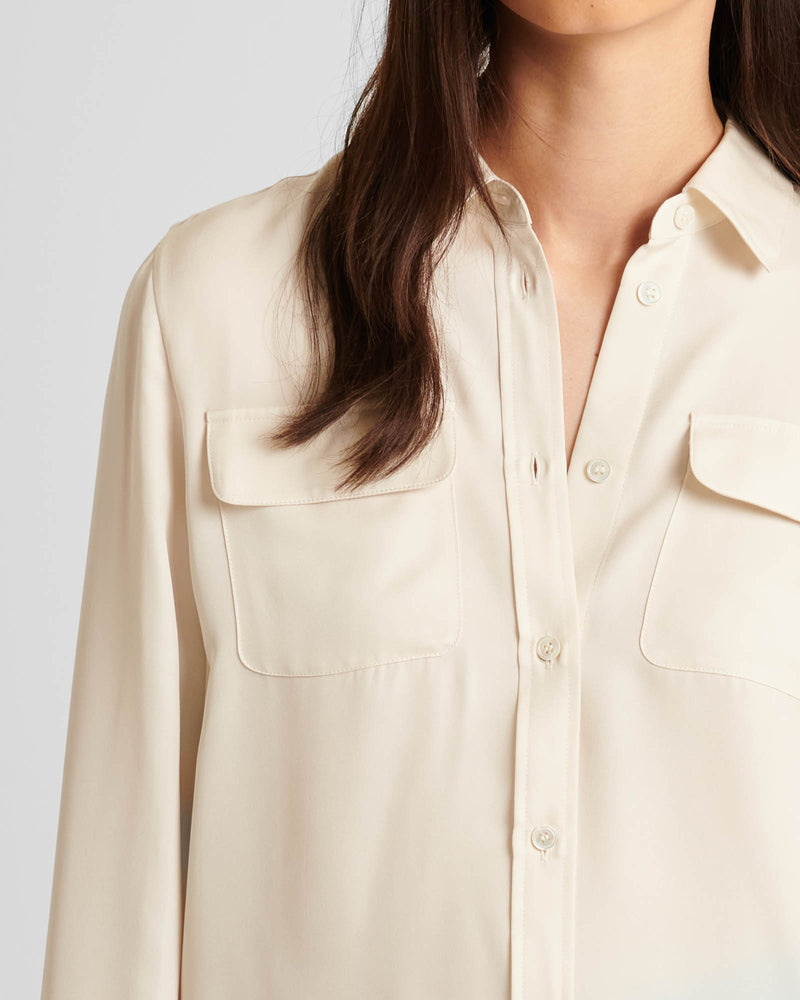 Silk Utility Shirt