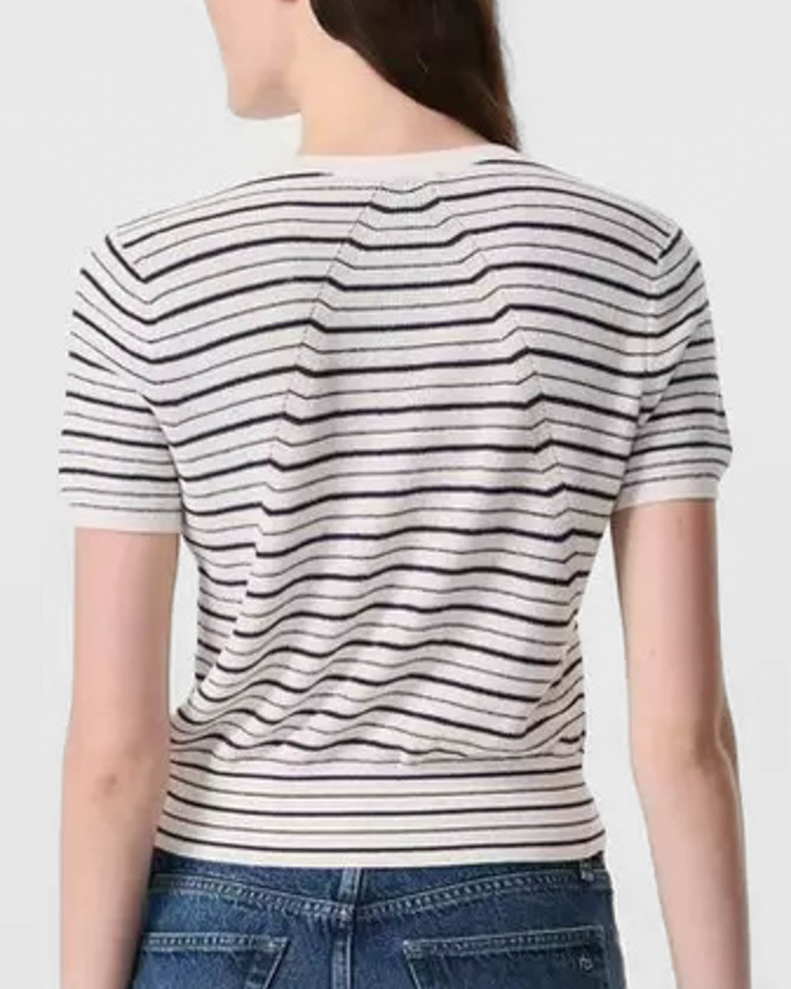 Dina Stripe Cardigan