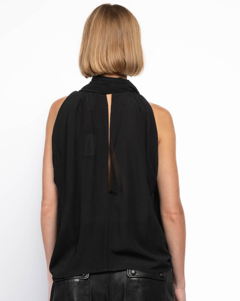 Lavalliere Neck Blouse