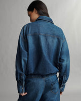 Denim Bubble Jacket