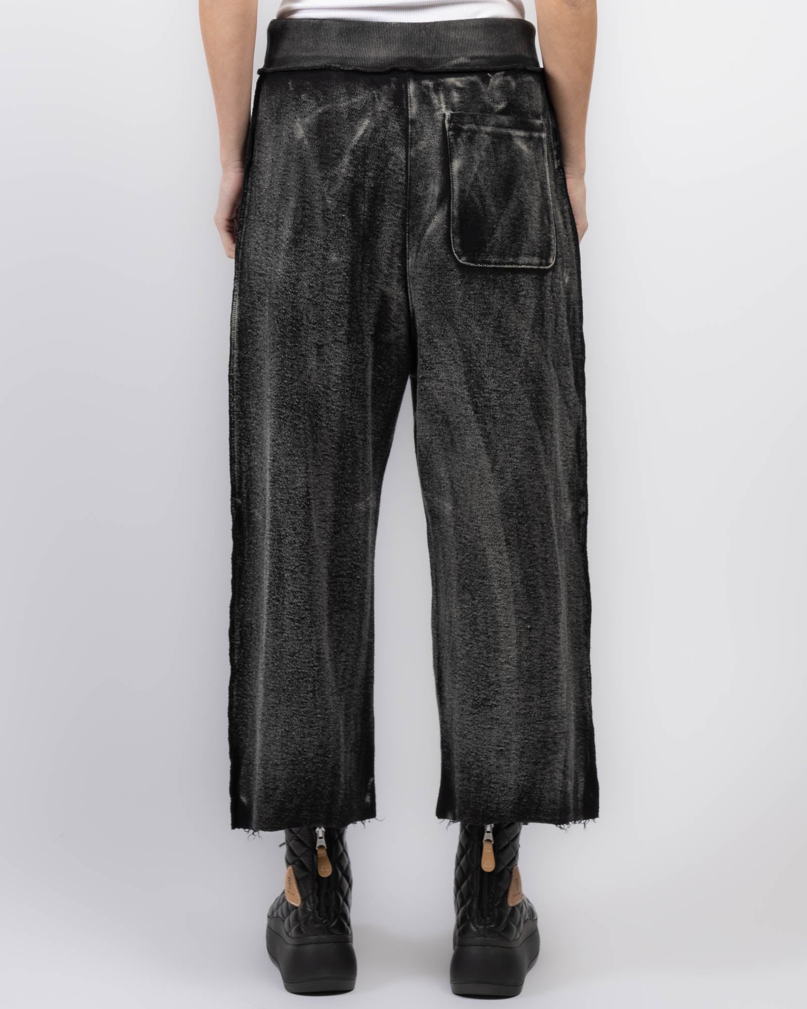 Pantalon de survêtement court et plissé