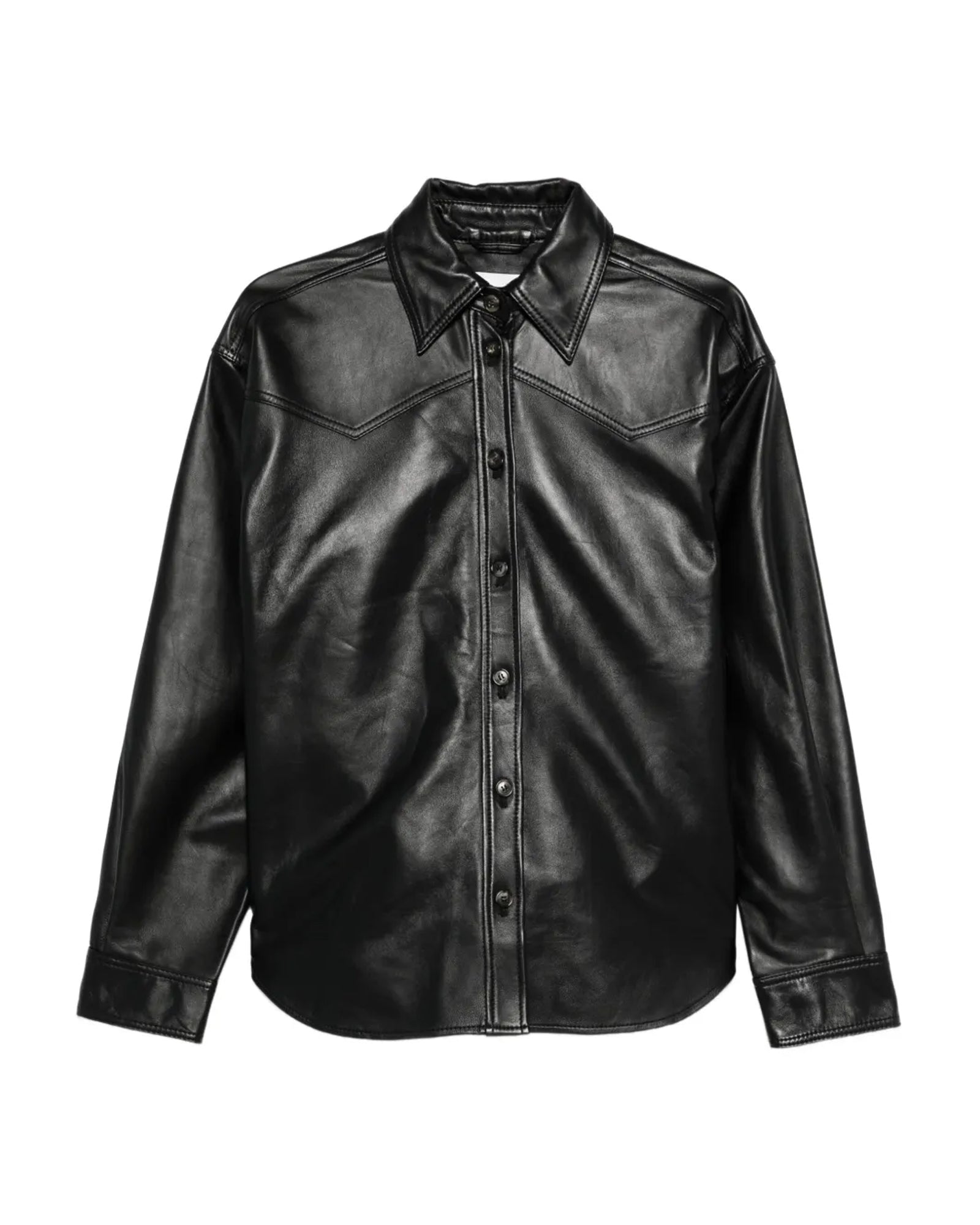 Belty Leather Jacket
